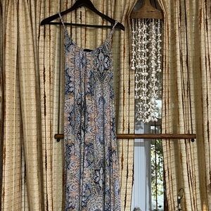Cynthia Rowley Morrocan Tile Maxi Dress Size Small